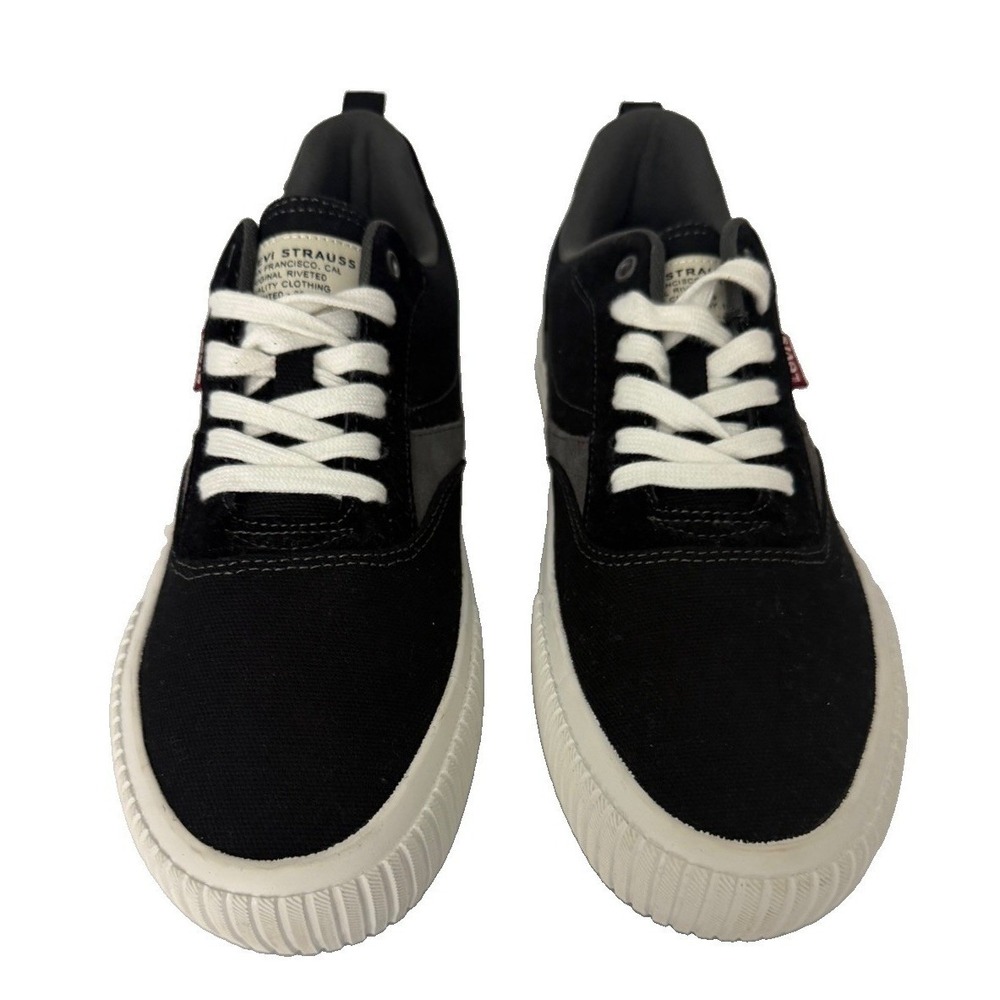 Levi's Men's Black/white Lance Lo DTE Fashion Casual Sneakers Size 9.5 New